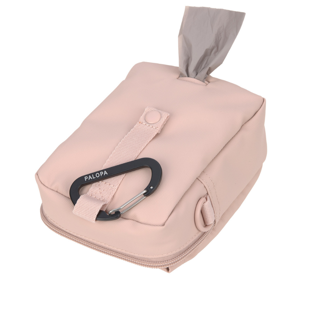 Rückseite Leckerlibeutel Dog Snack Bag Greta L Soft Pink - PALOPA