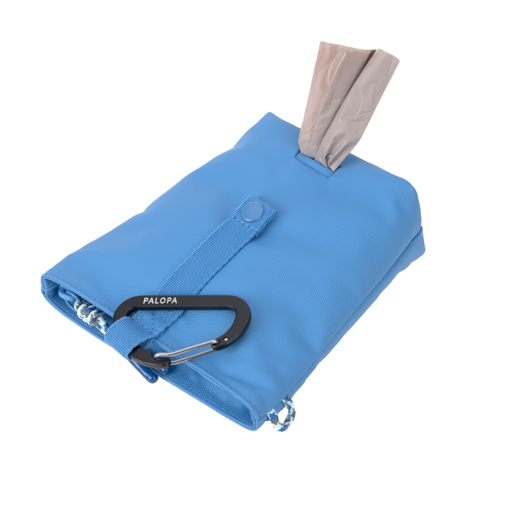 Rückseite Leckerlibeutel Dog Snack Bag Karl M Sky Blue - PALOPA