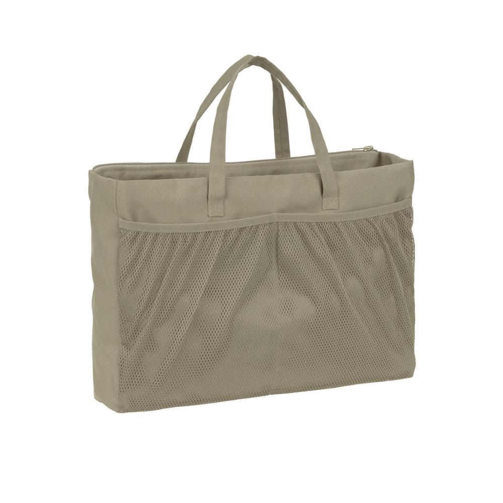 Netz-Rückseite Shopper Multitalent Organizer JARI Sage - PALOPA
