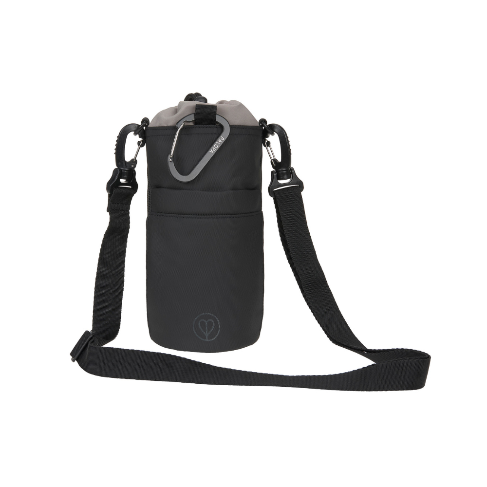 Rückseite Flaschen- & Leckerlitasche Boudi Black - PALOPA