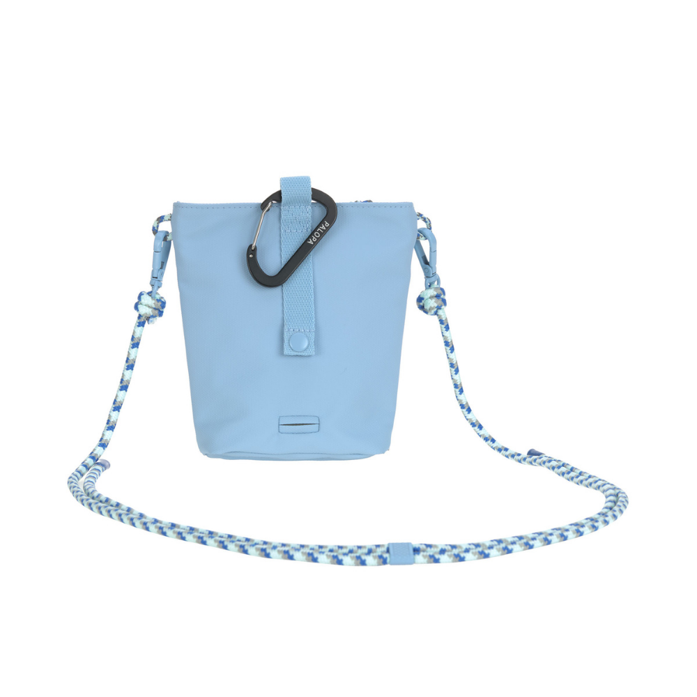 Rückseite & Tragegurt Leckerlibeutel Dog Snack Bag Karl M Light Blue - PALOPA
