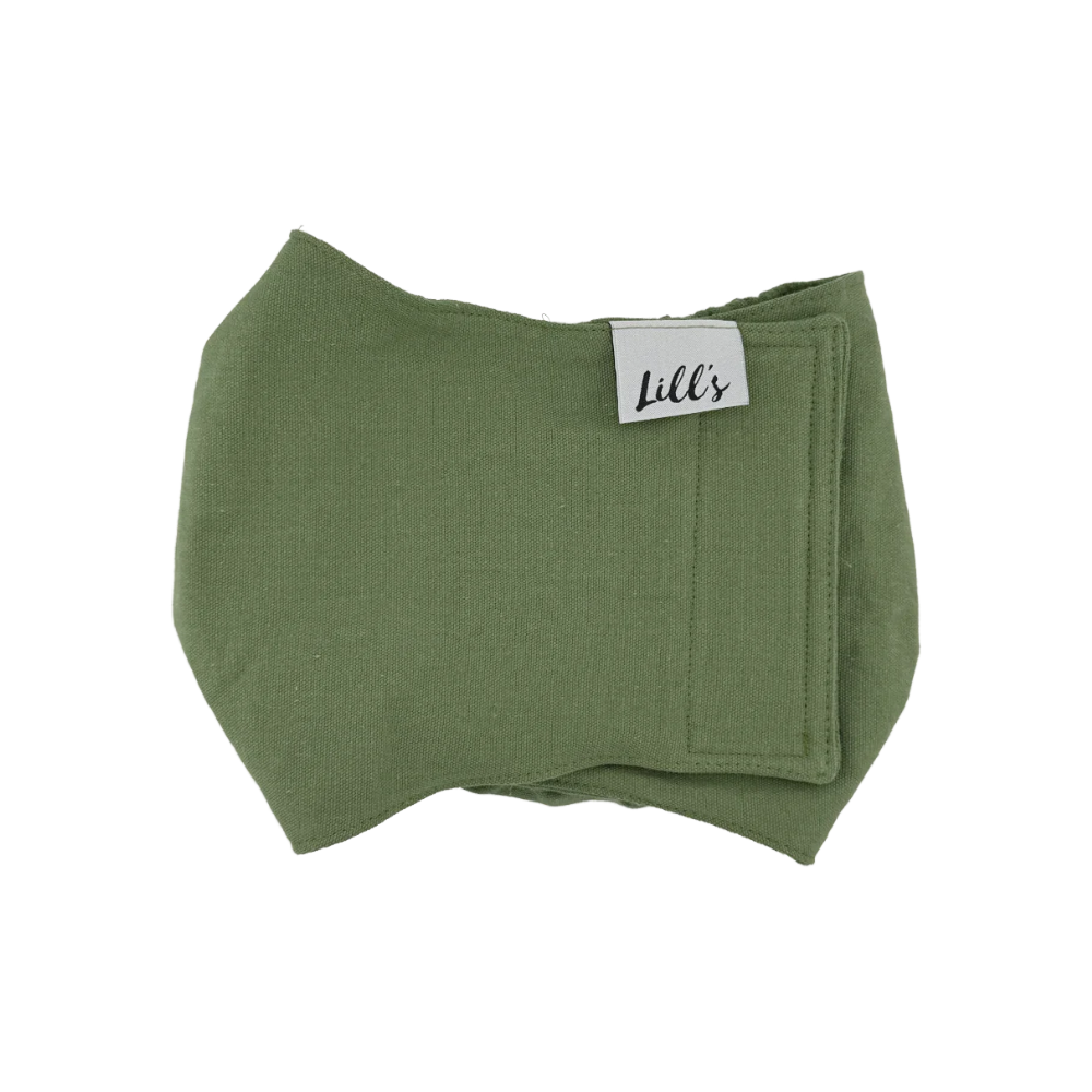 Rüdenwindel LEON aus Bio-Baumwolle OLIVE - lill's