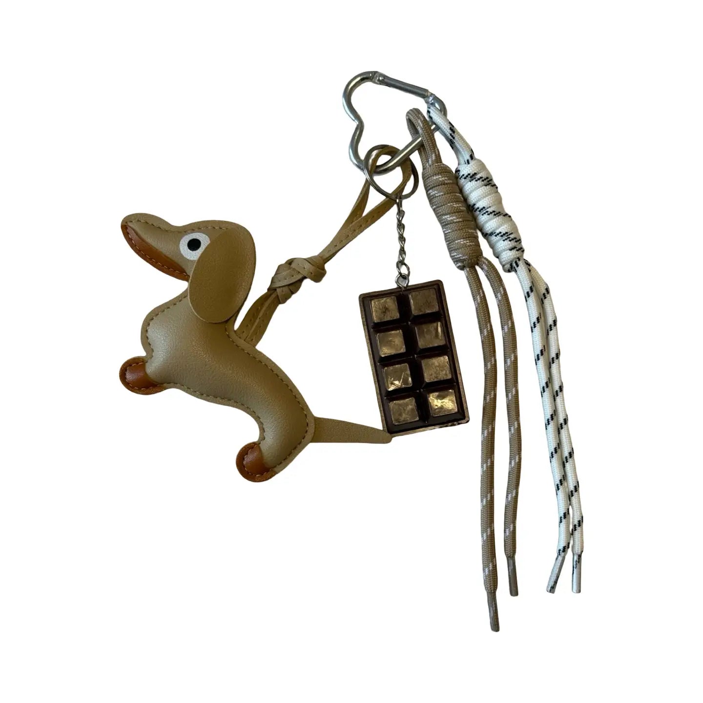 Schlüsselanhänger Hund Beige - Louisa Lee