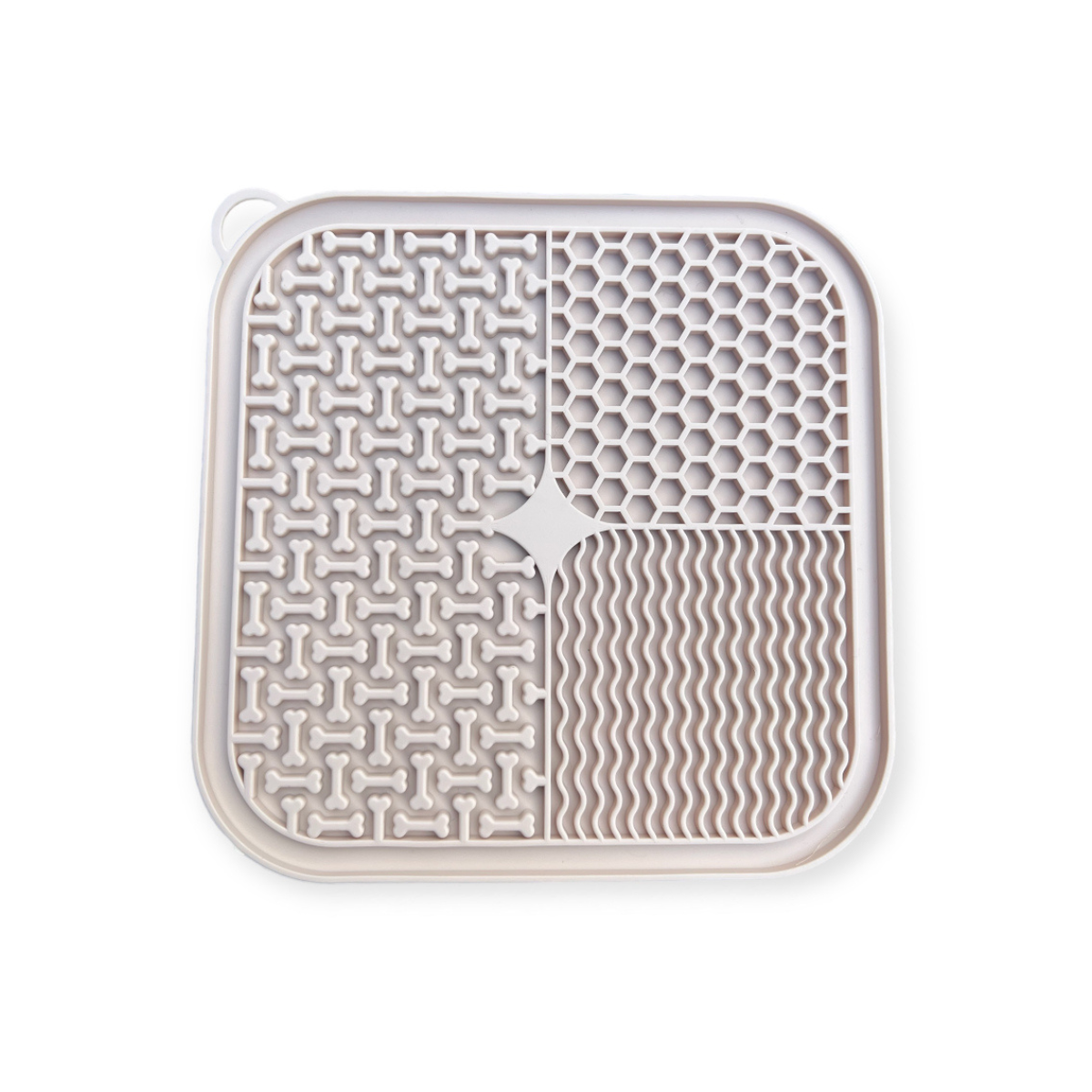 Schleckmatte quadratisch Vorderseite - LOVIN'DOG