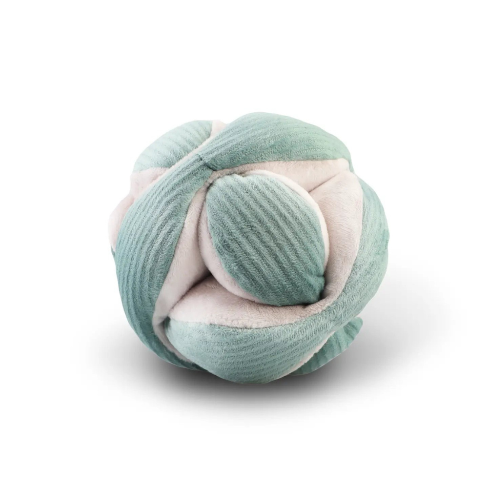 Schnüffelball MONTI Hundespielzeug Cord Mint - Lambwolf collective