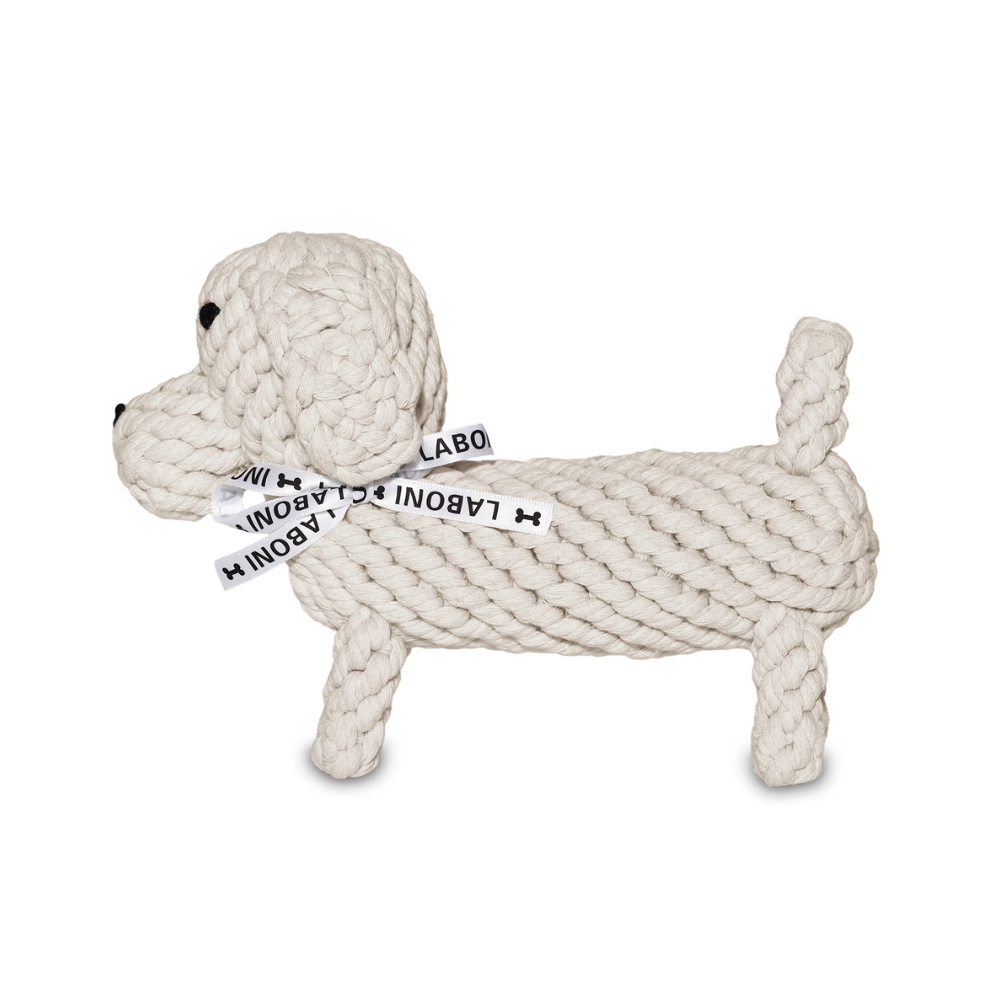 Seitenansicht Hundekauspielzeug Richie Retriever - LABONI