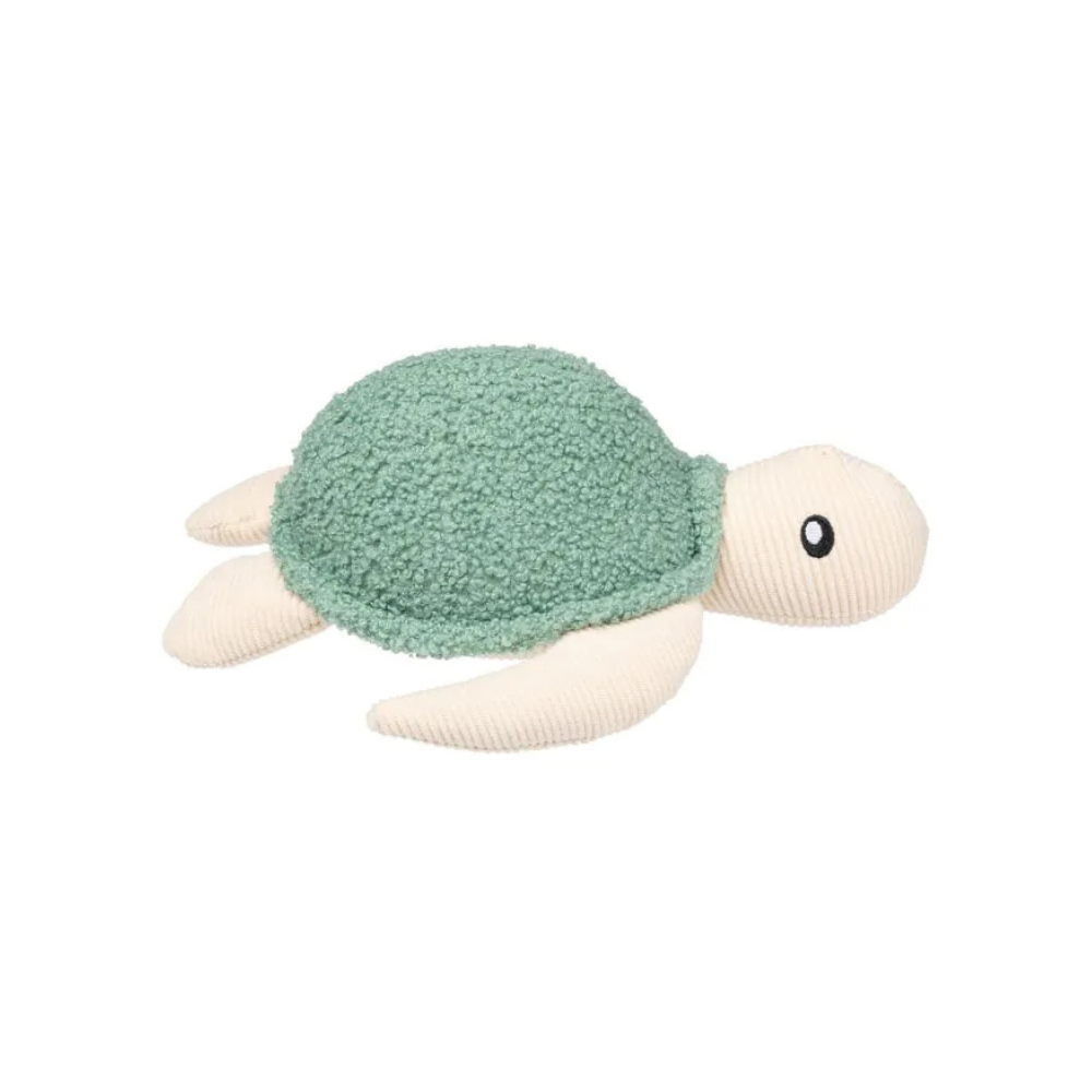 Seitenansicht Hundespielzeug - Sea Life Toy - Myrtle Green Turtle - FuzzYard
