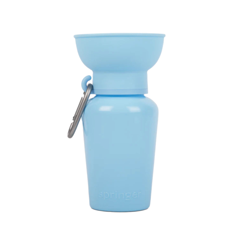 Reisetrinkflasche Flip Hundeflasche SKY BLUE - Springer