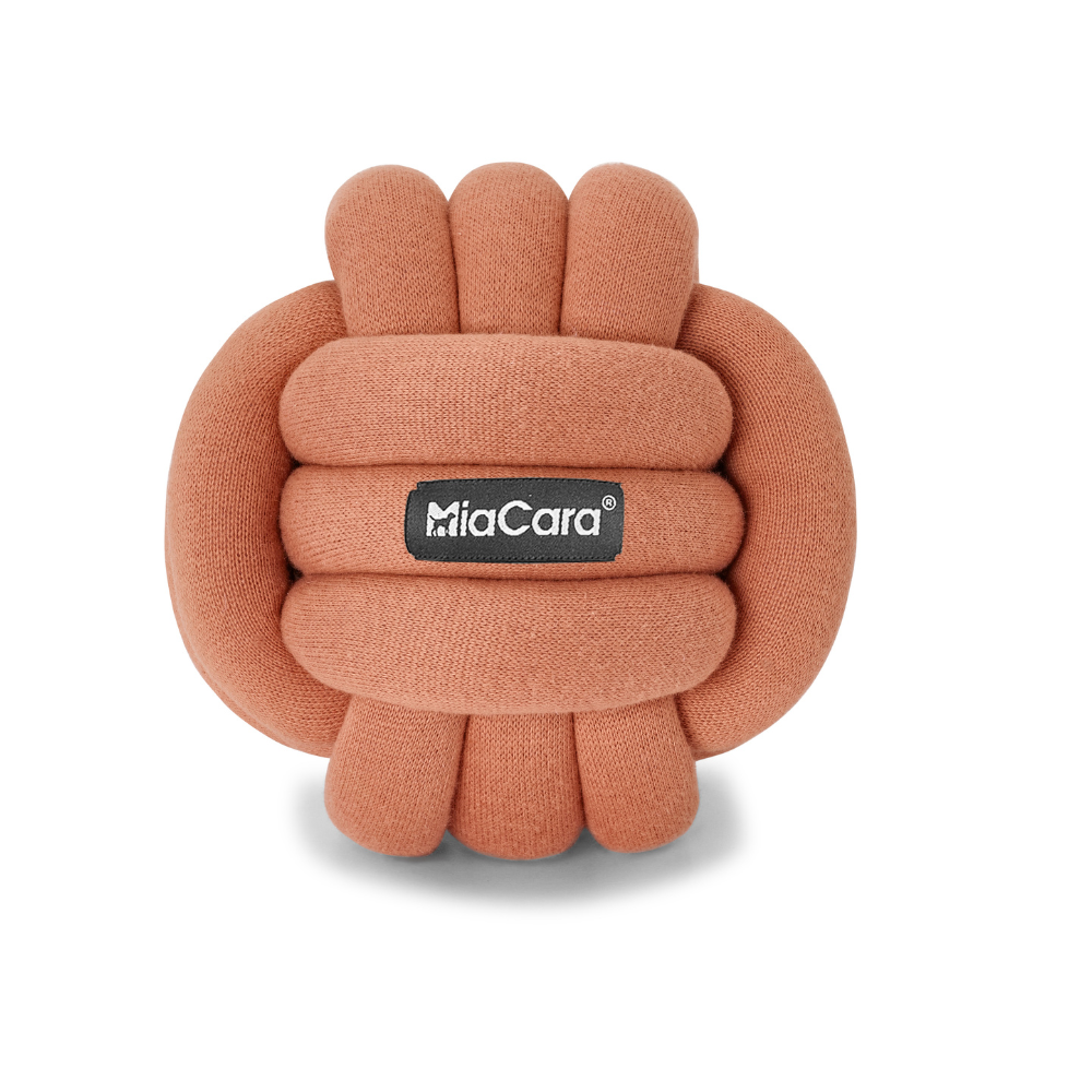 MiaCara Tubo Beschäftigungsspielzeug Dusty Orange