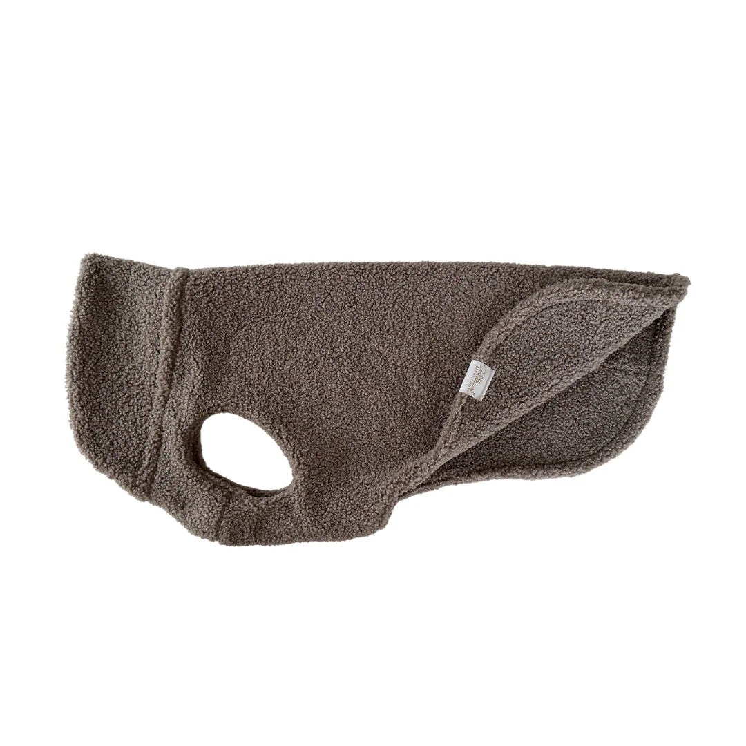 Goldhund Hundepullover CosyShirt stay warm TEDDY TAUPE