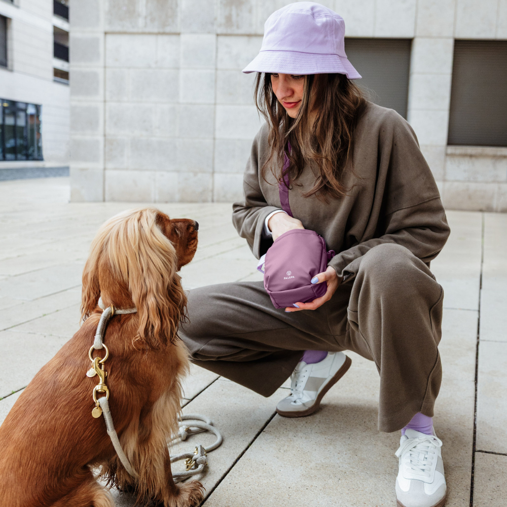 Tragebild Leckerlibeutel Dog Snack Bag Greta L Berry - PALOPA