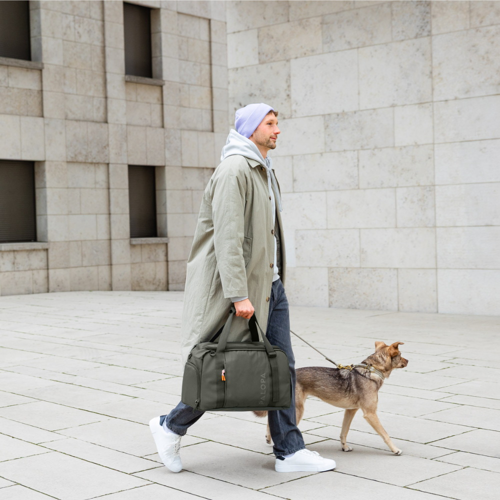 Tragebild PALOPA Reisetasche Weekender TOKANO Dark Olive