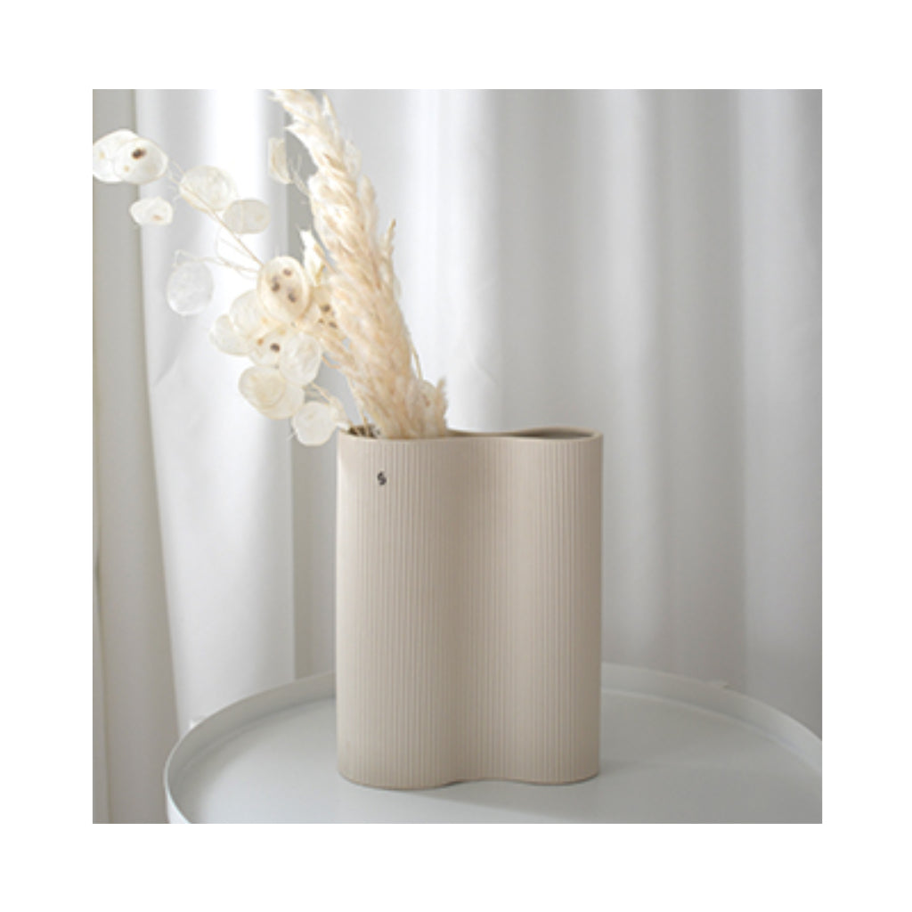 Dekobild Bunn Vase Beige - Storefactory
