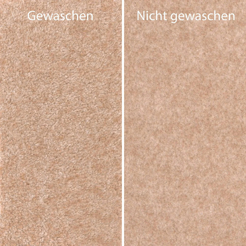 Vergleich gewaschen / nicht gewaschen Hundedecke Mathilda ahorn 70 cm x 90 cm - PALOPA