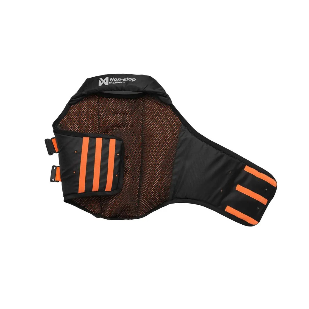 Verschluss Hunde Schwimmweste PROTECTOR Life Jacket Orange - non-stop dogwear