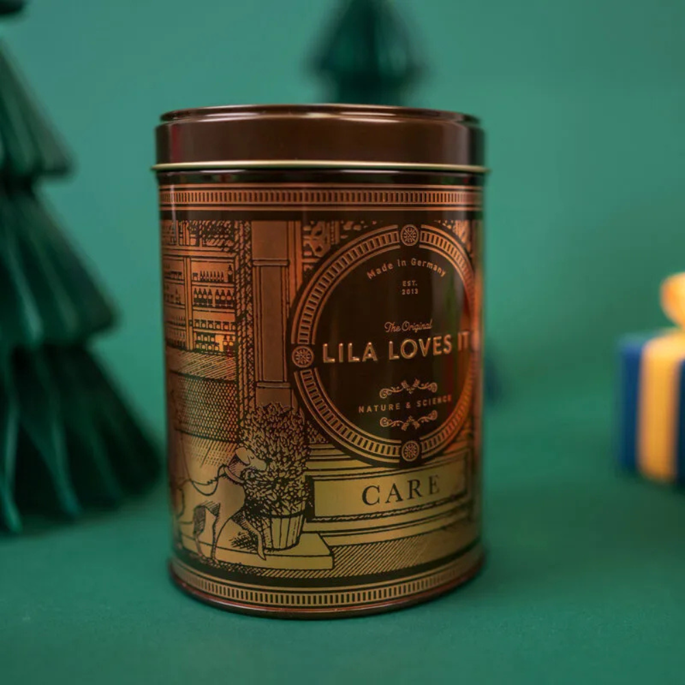 Vorderseite Hundekekse Dose mit Wild-Pralinen - LILA LOVES IT
