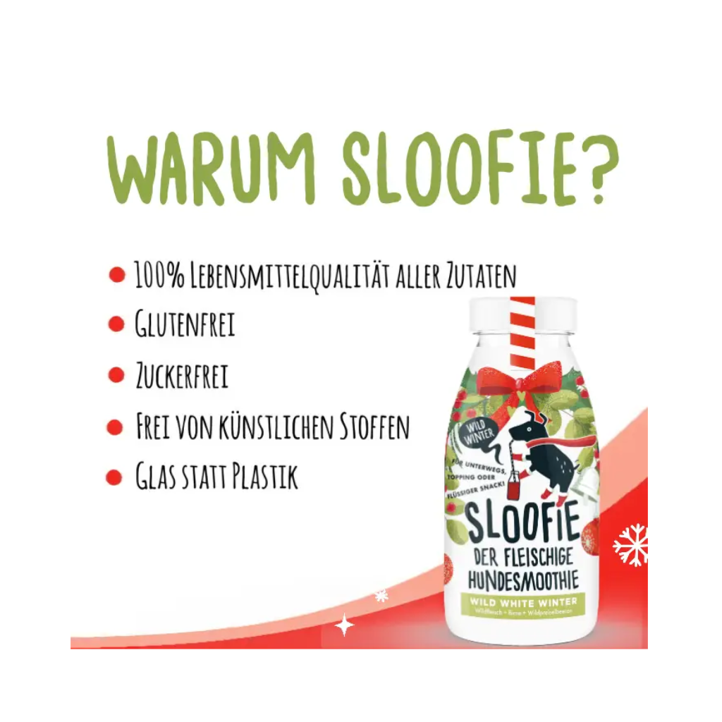 Warum 2 Sloofie Smoothie - WILD WHITE WINTER - Reh