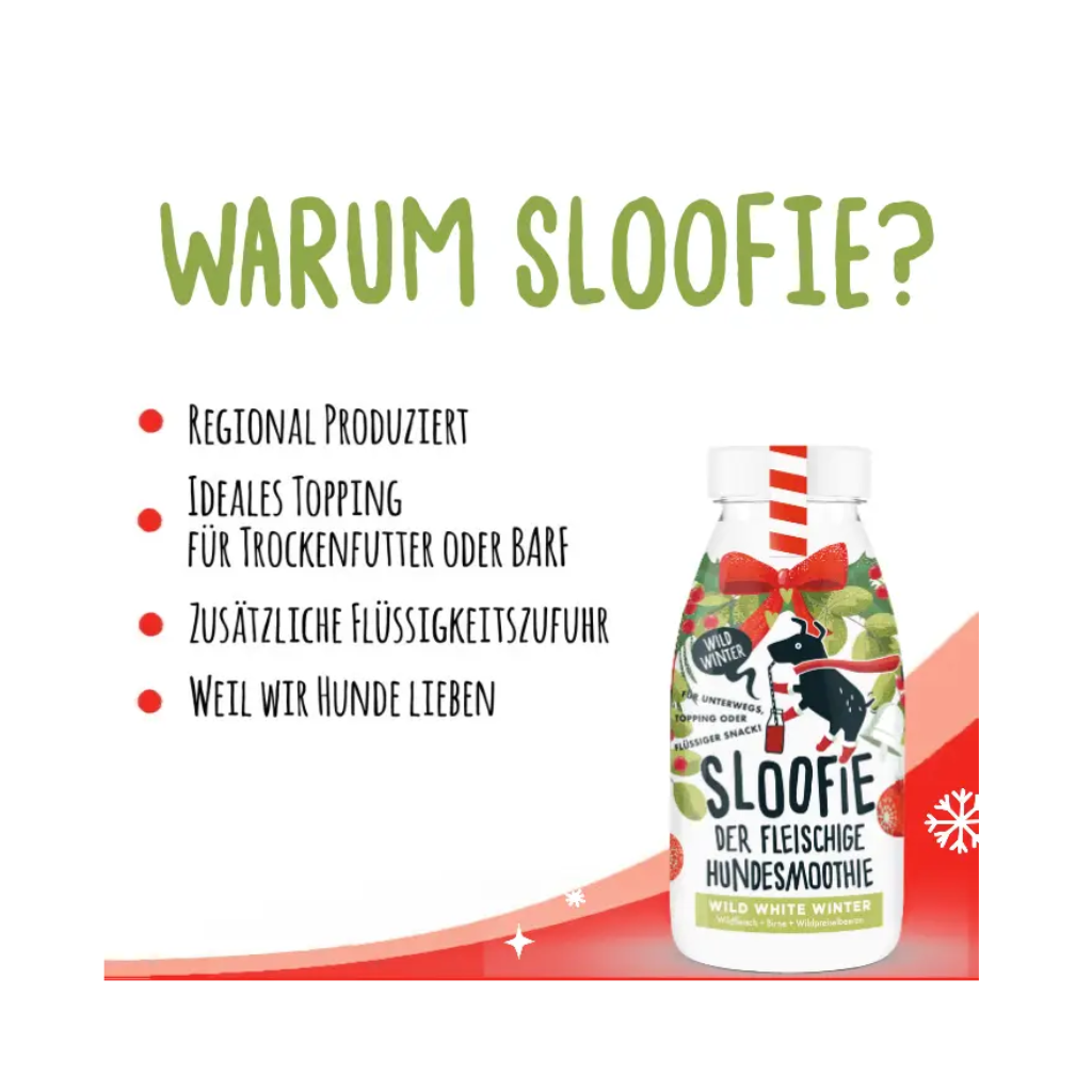 Warum Sloofie Smoothie - WILD WHITE WINTER - Reh