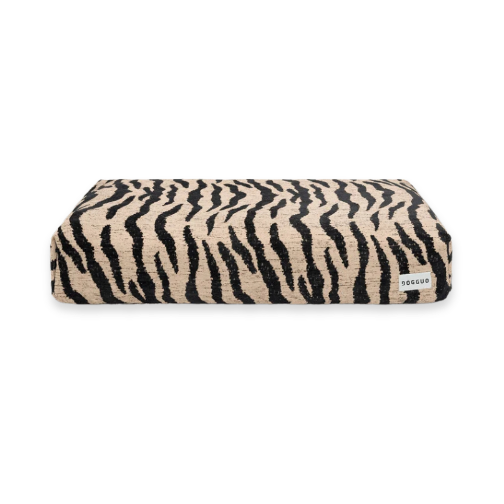 Zebra Hundekissen Beige/Black - DOGGUO