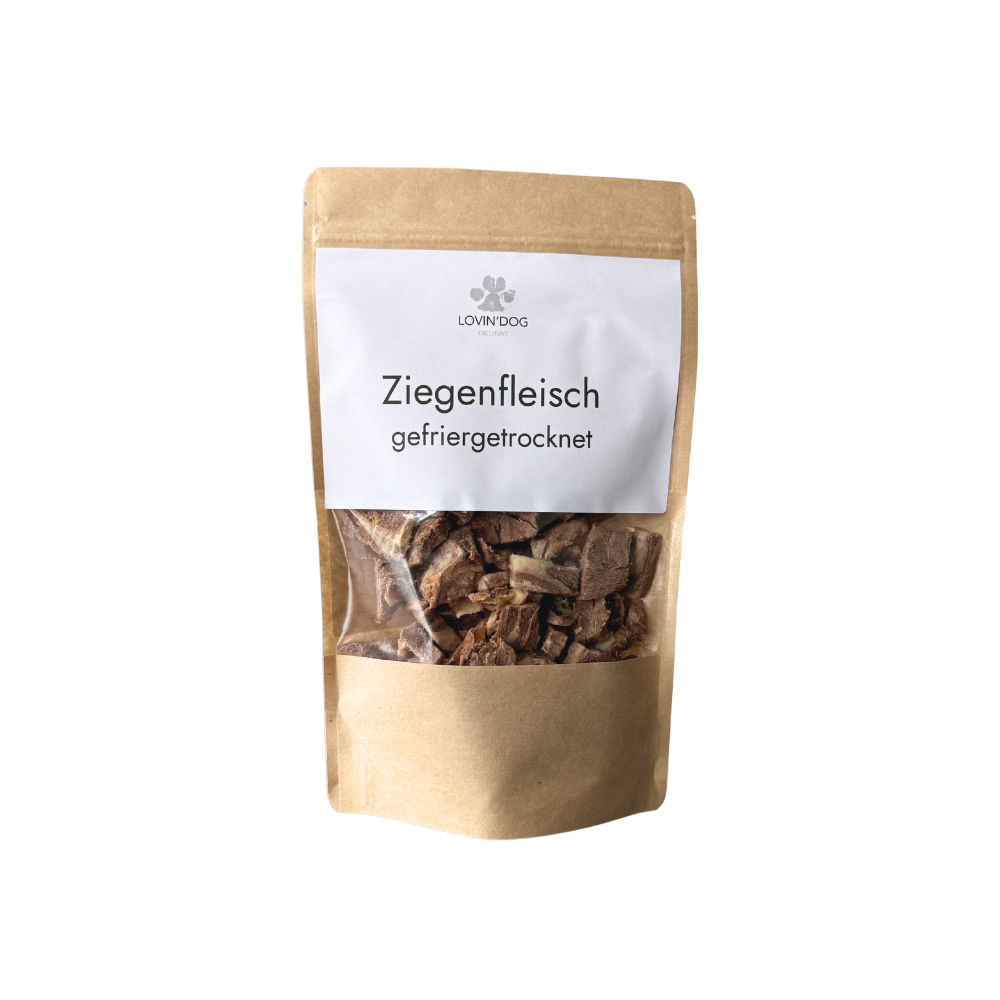Ziegenfleisch gefriergetrocknet - LOVIN'DOG