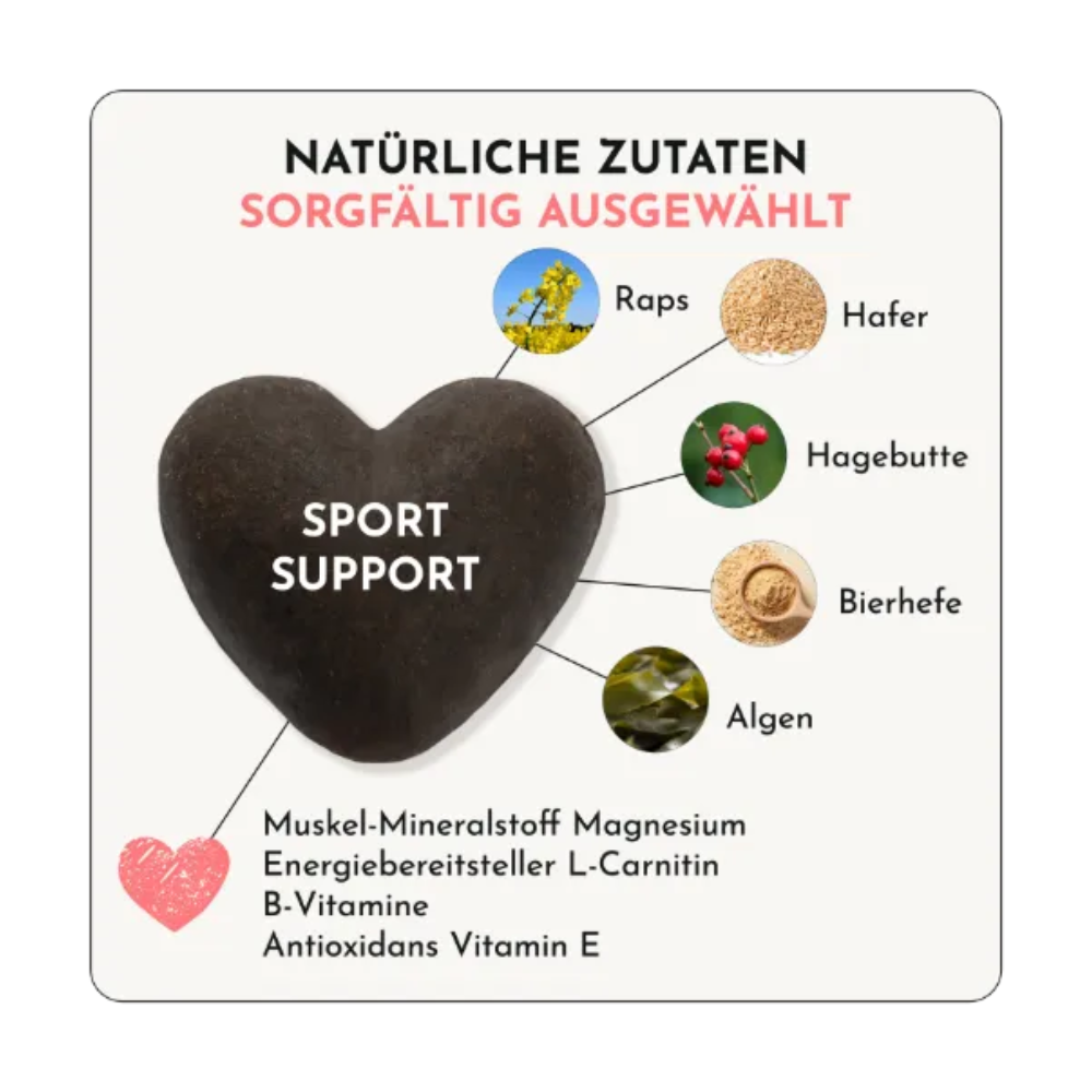 Zuaten Funktionaler Hundesnack SPORT SUPPORT Sport - doggylove