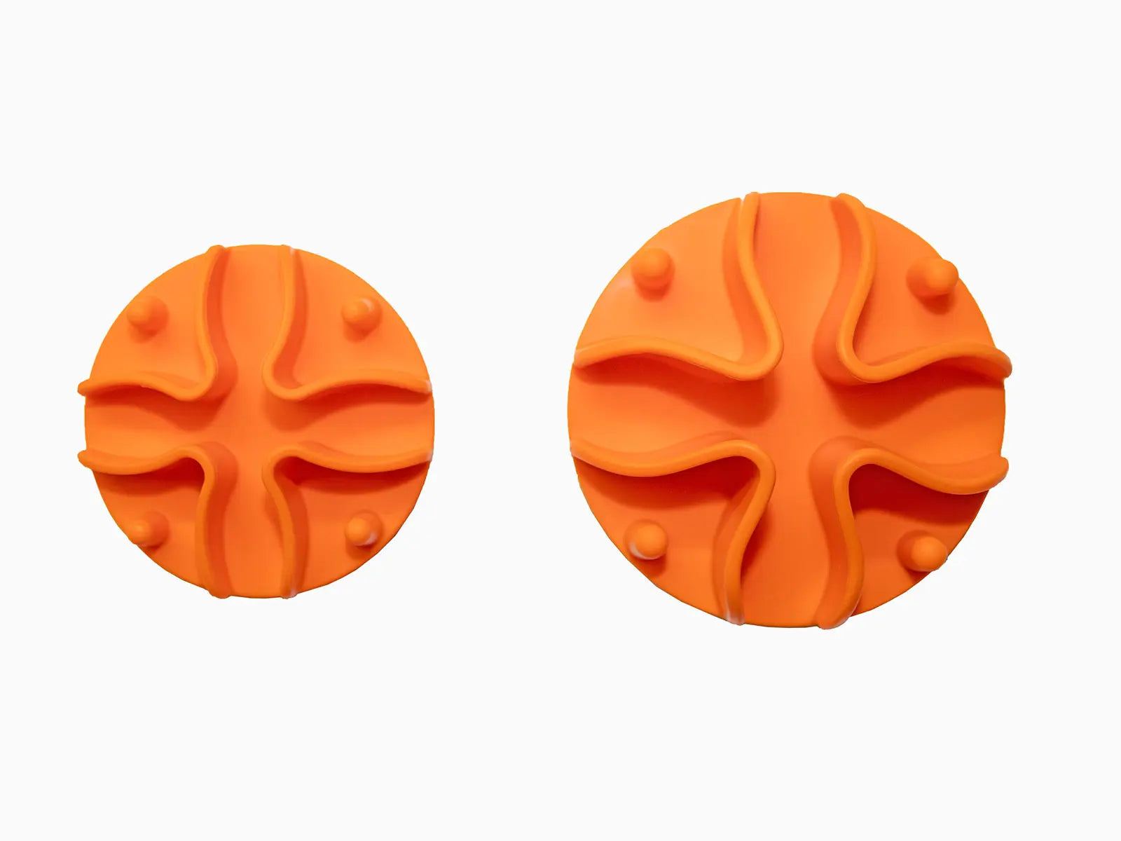 Größenvergleich Anti-Schling-Einsatz Orange - dogBar®