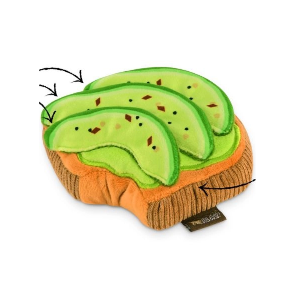 P.L.A.Y Hundespielzeug Avo-Doggo-Toast