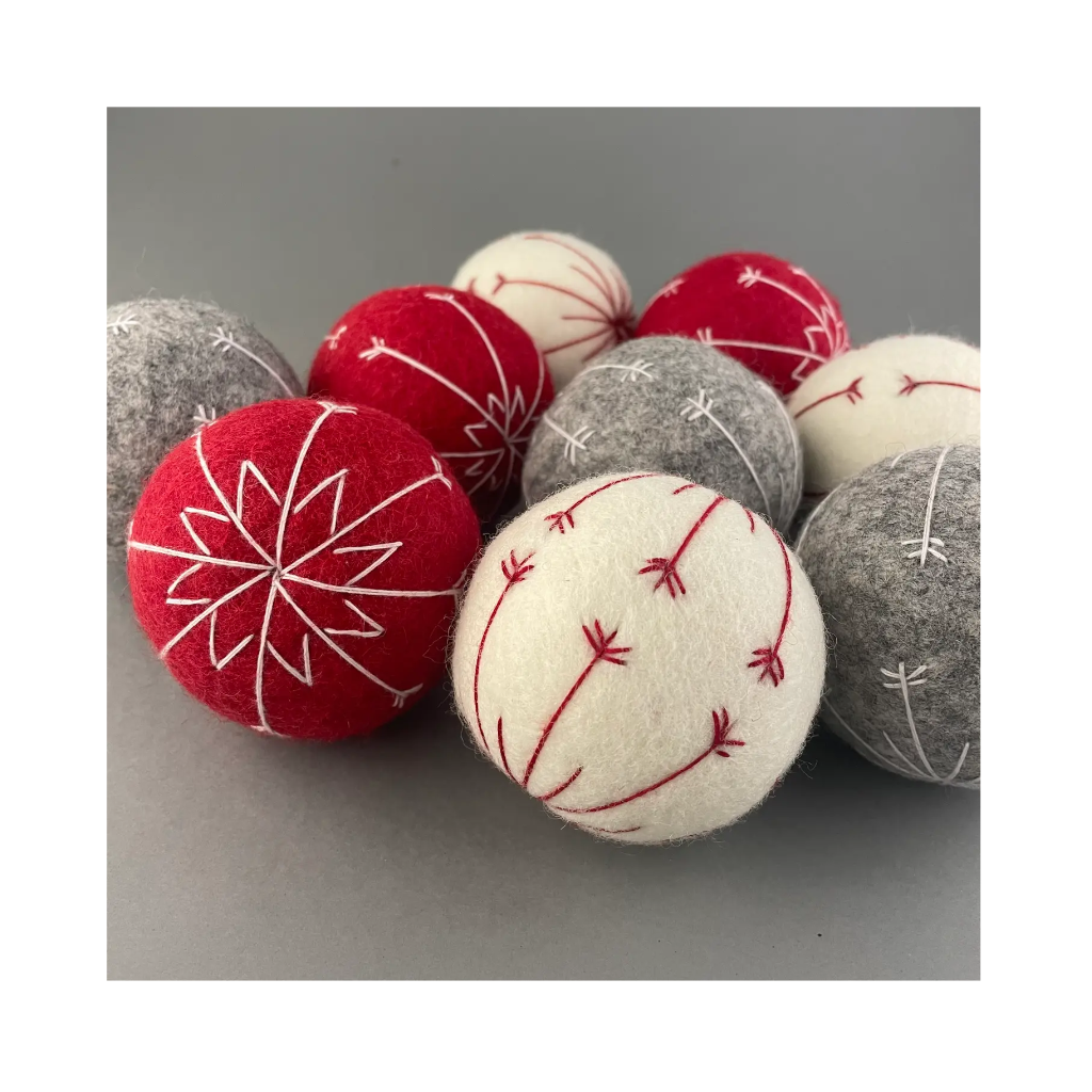 Filzball aus 100% Wollfilz
