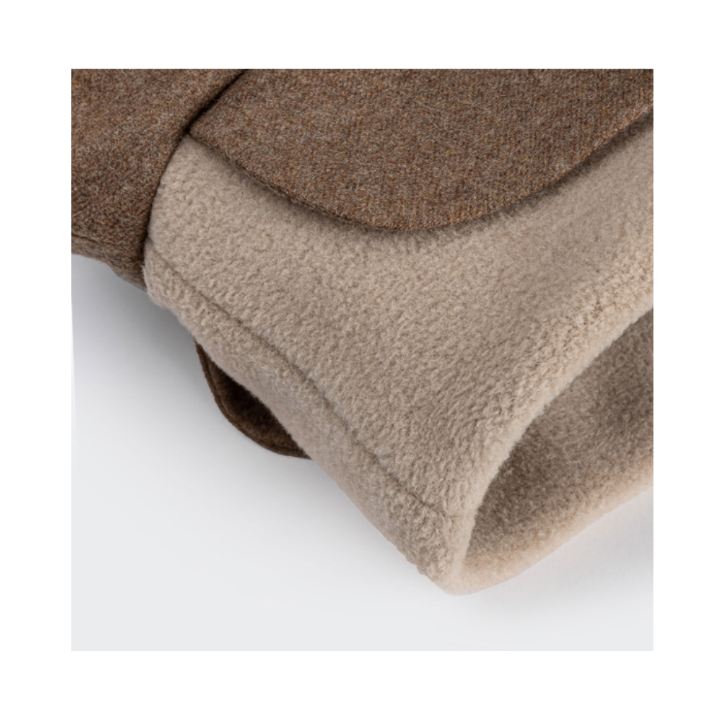 Material Cloud7 Hundemantel Brooklyn Flanell Hazel