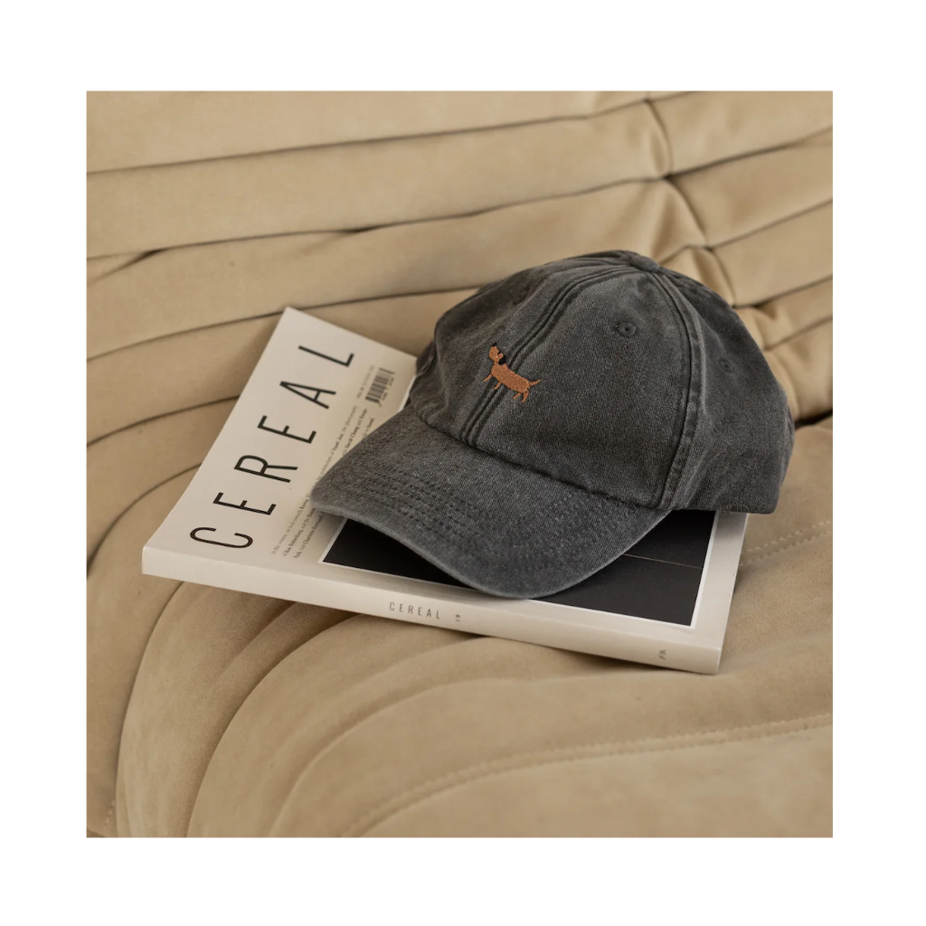 Lieblingspfote Cap DACKEL used Grey