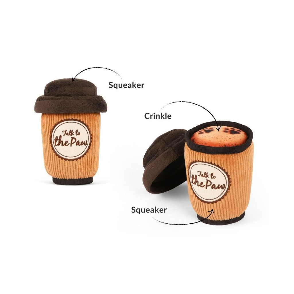 P.L.A.Y Hundespielzeug Cappuccino Doggos Java