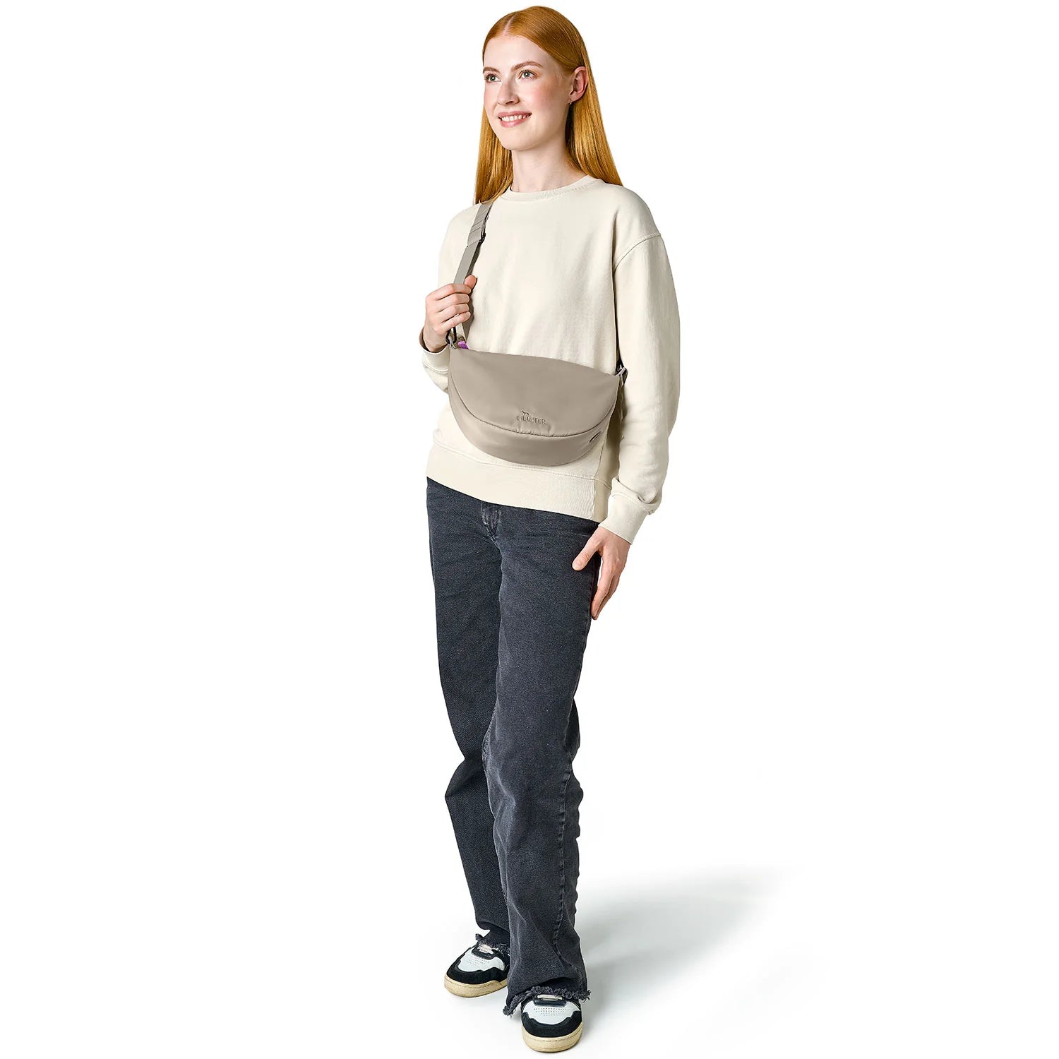 Gassitasche CHARLOTTE GREIGE/GELB