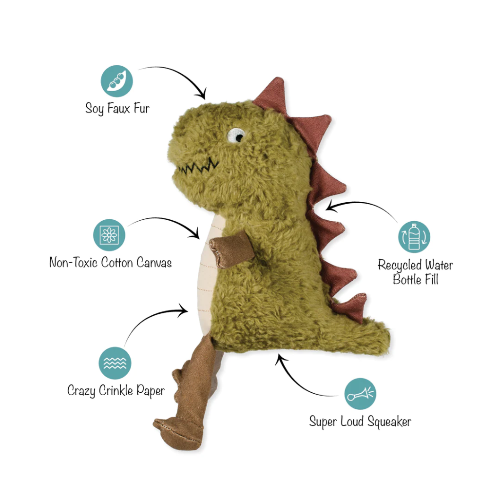 Eigenschaften Hundespielzeug Small Arms, Big Heart I Earth Friendly - PetShop by Fringe Studio