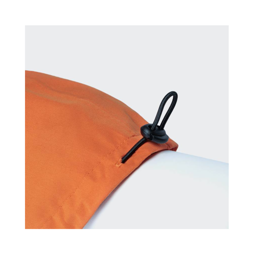 Gummizug Cloud7 Hunderegenmantel Dublin DACKEL Orange