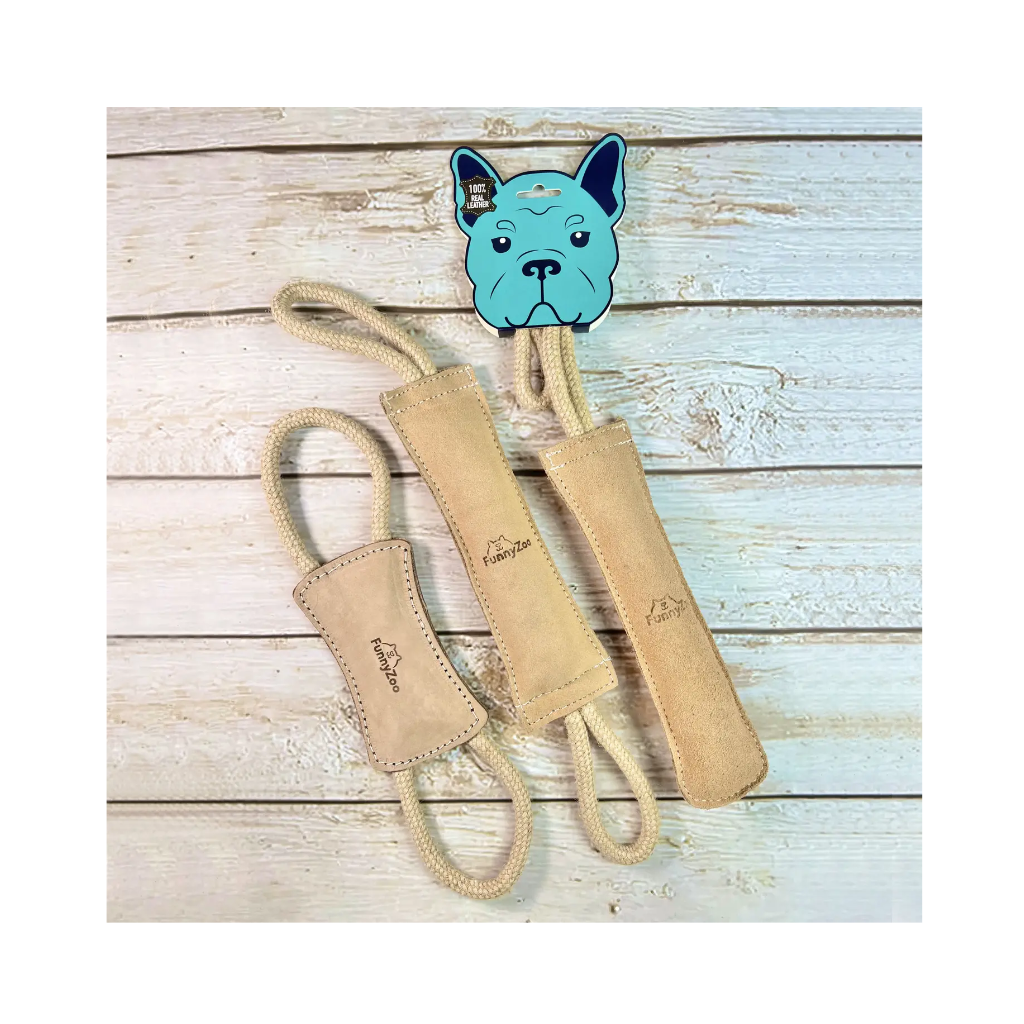 Übersicht Hundespielzeug DUMMY aus Wildleder - Funny Zoo