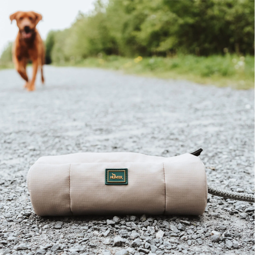 Moodbild Trainer Snack Dummy mit Seil TAUPE - HUNTER