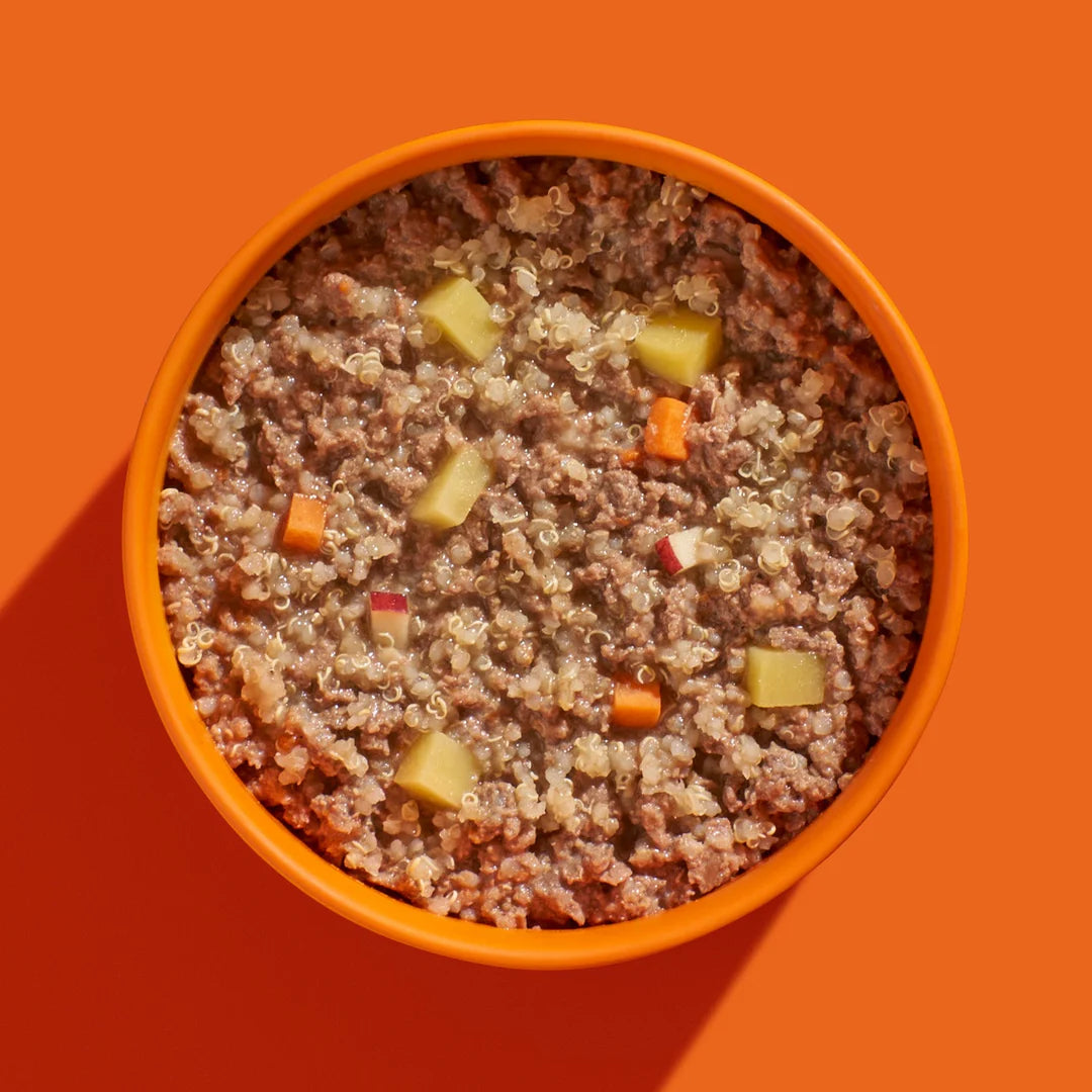 Beispielinhalt Hundefutter Pute mit Kartoffeln - FRED & FELIA