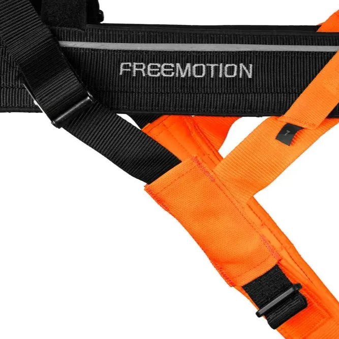 Hundegeschirr Freemotion Harness 5.0 black/orange