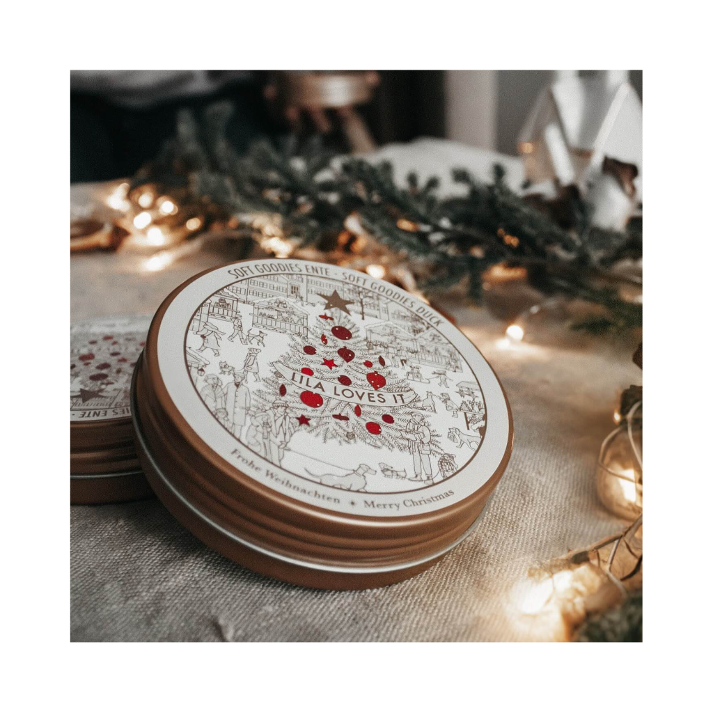 Weihnachts Goodies Dose X-MAS 2023 Ente Soft