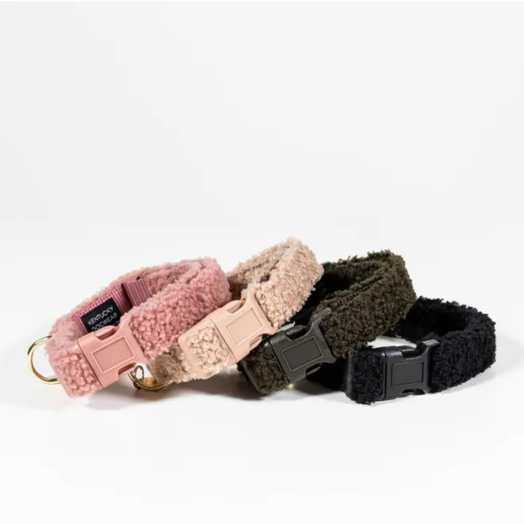 Farbübersicht Hundehalsband Teddy Fleece - Kentucky Dogwear