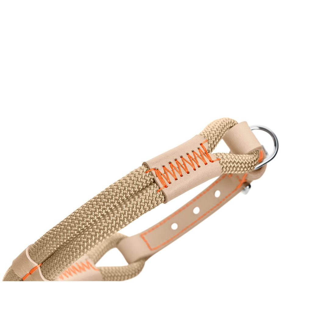 Orange Naht Halsband Malia Beige - HUNTER