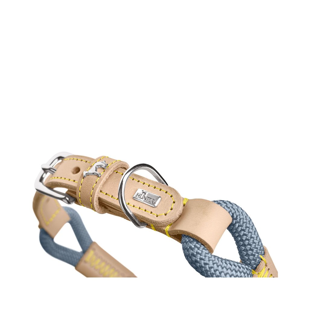 Verschluss & Details Halsband Malia Taubenblau - HUNTER