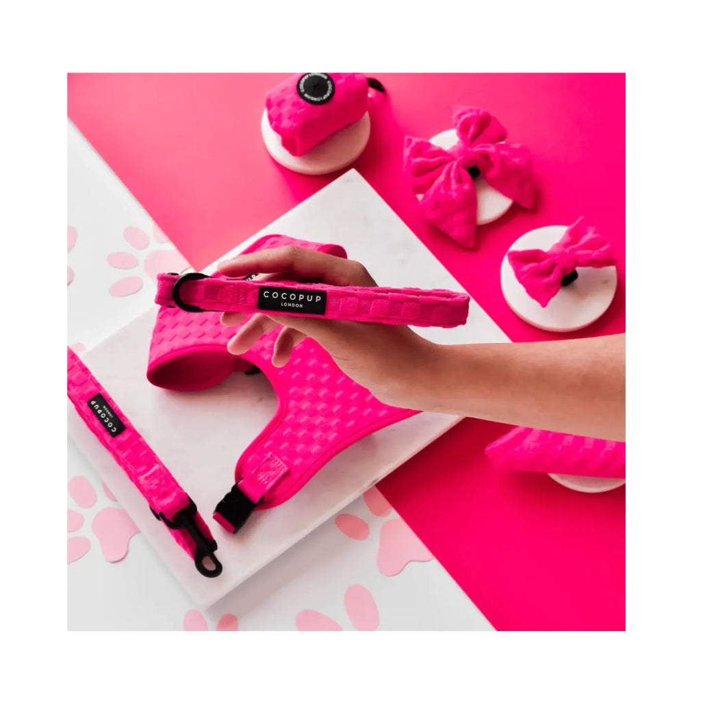 Mood Bild Halsband FROTTEE Hot Pink - COCOPUP London