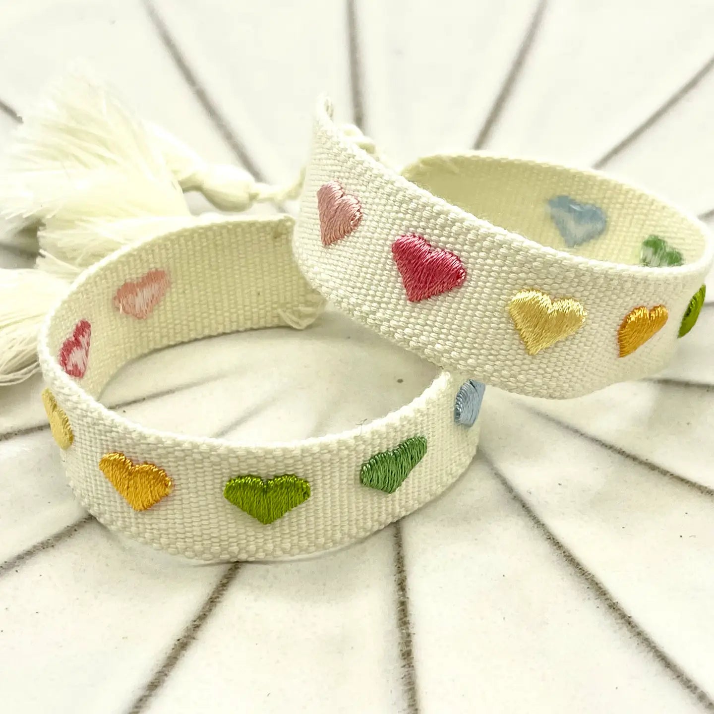 Dekobild 2 Statement Armband HEARTS - LOVIN'DOG