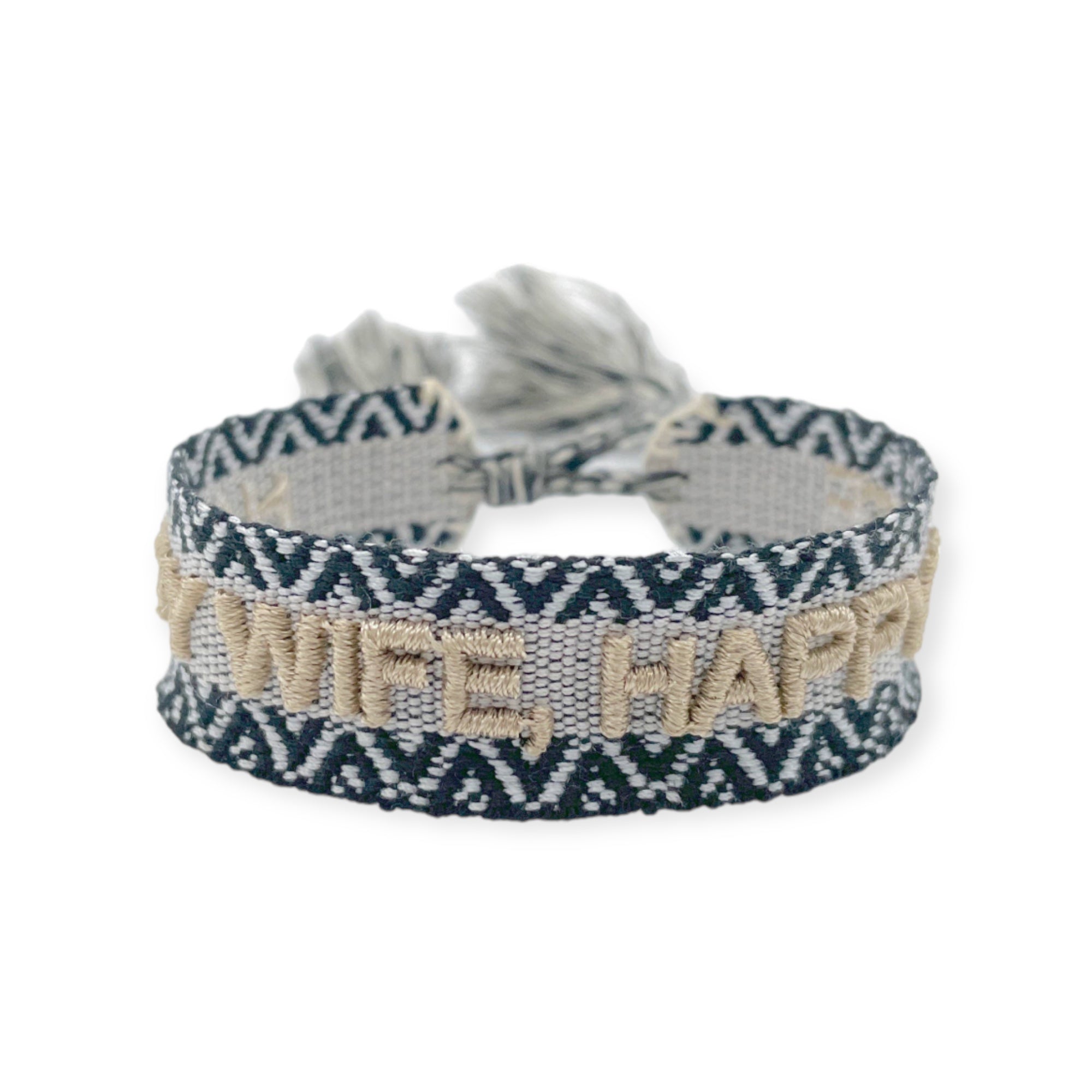 Statement Armband HAPPY WIFE HAPPY LIFE - LOVIN'DOG