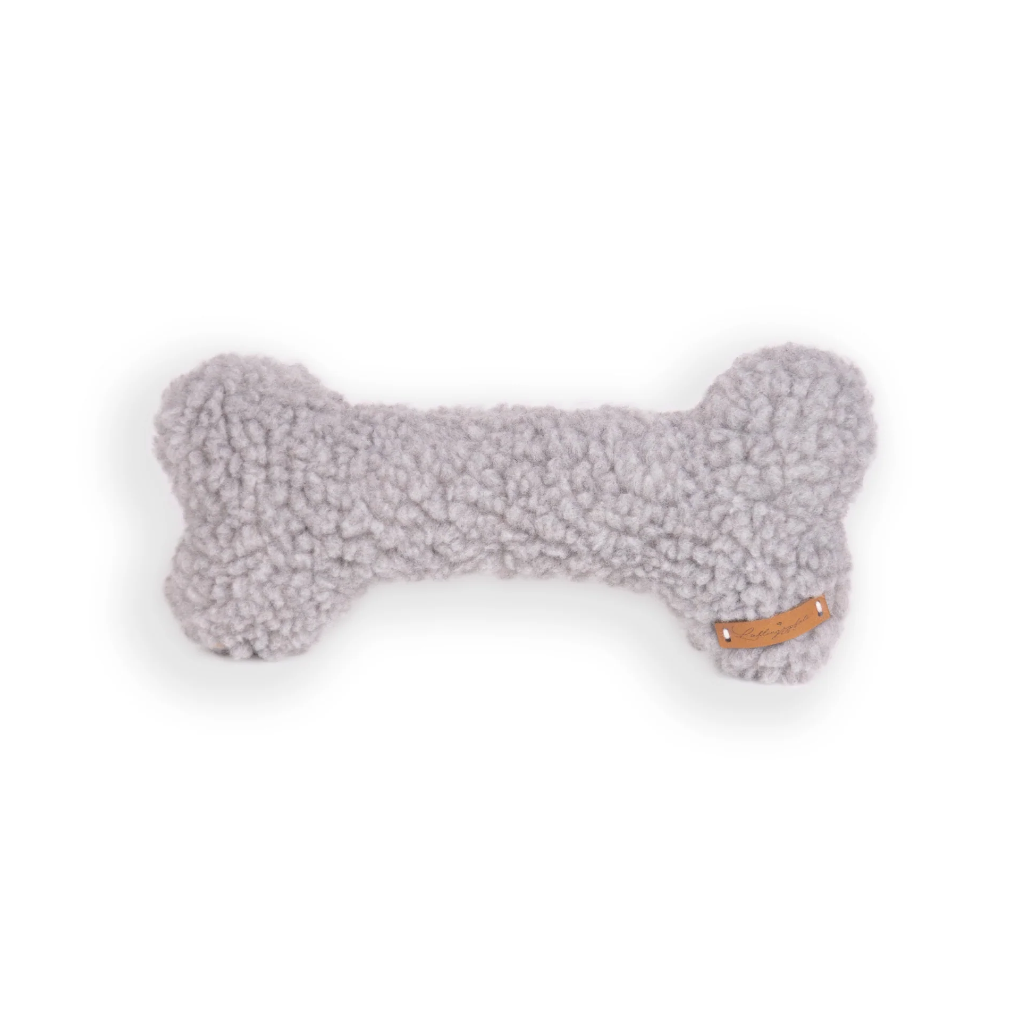 Lieblingspfote Knochen TEDDY Beige & Hellgrau