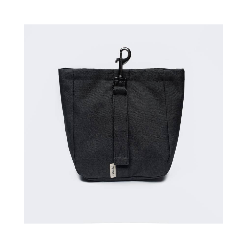 Rückseite Cloud7 Leckerlibeutel Black