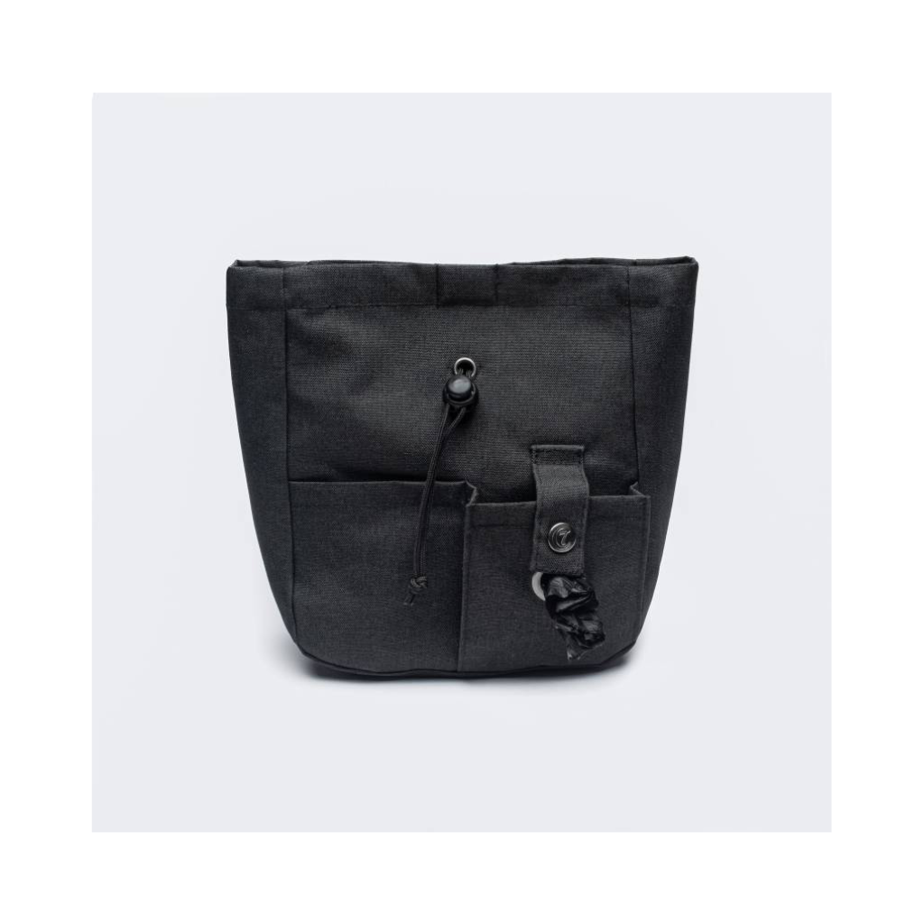 Vorderseite Cloud7 Leckerlibeutel Black