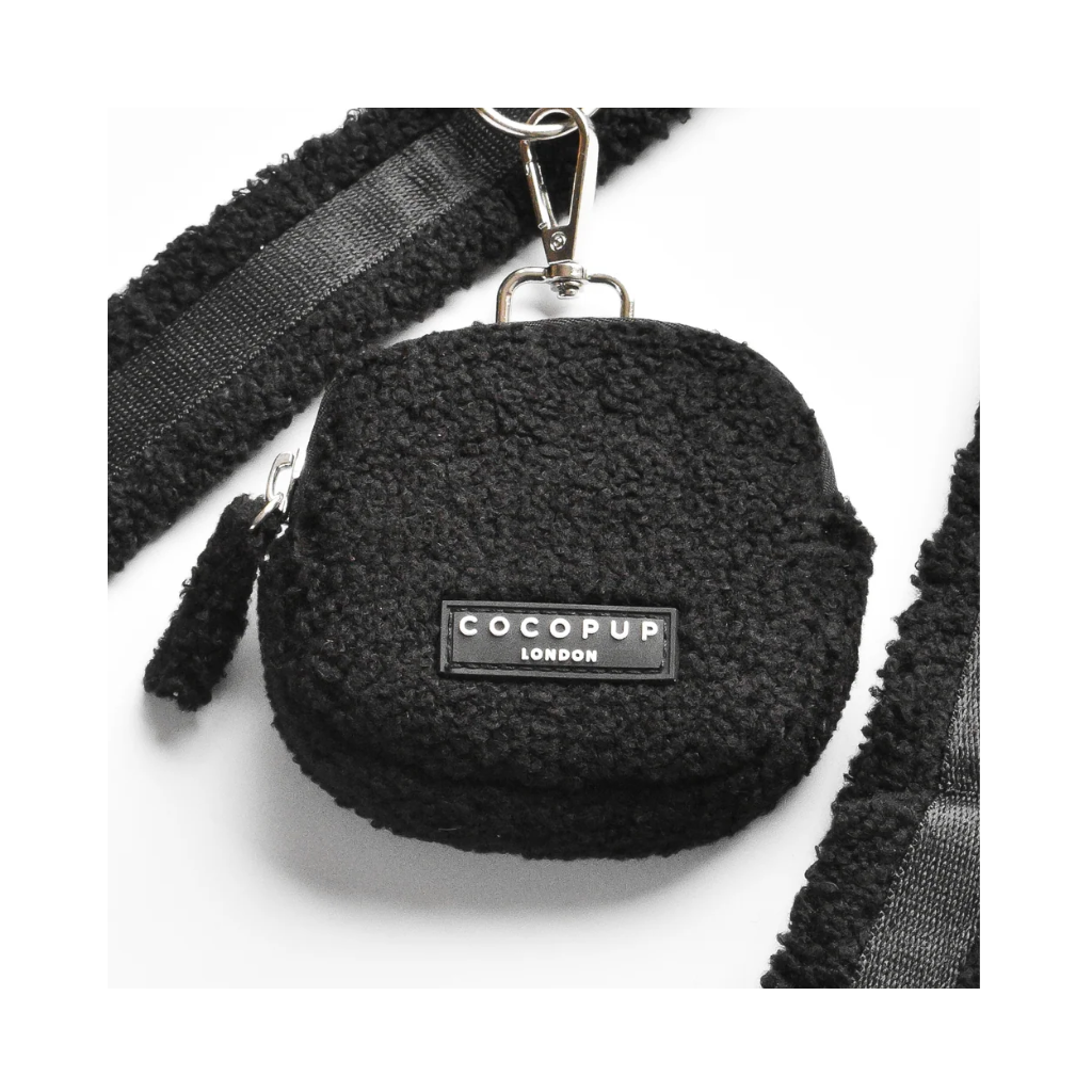 Ersatz-Leckerlibeutel zur Gassitasche Dog Walking Bag Teddy Black Baloo - COCOPUP London
