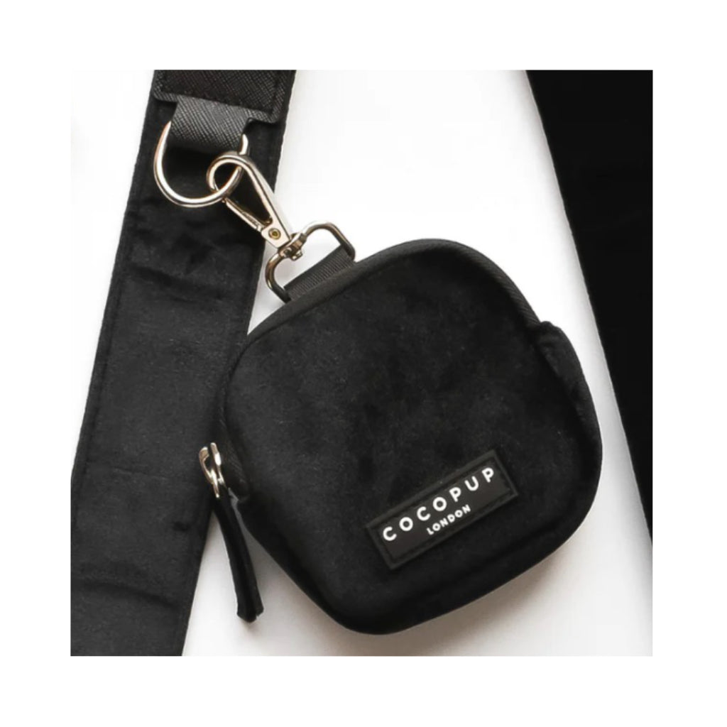Ersatz-Leckerlibeutel zur Gassitasche Dog Walking Bag Velvet Noir - COCOPUP London